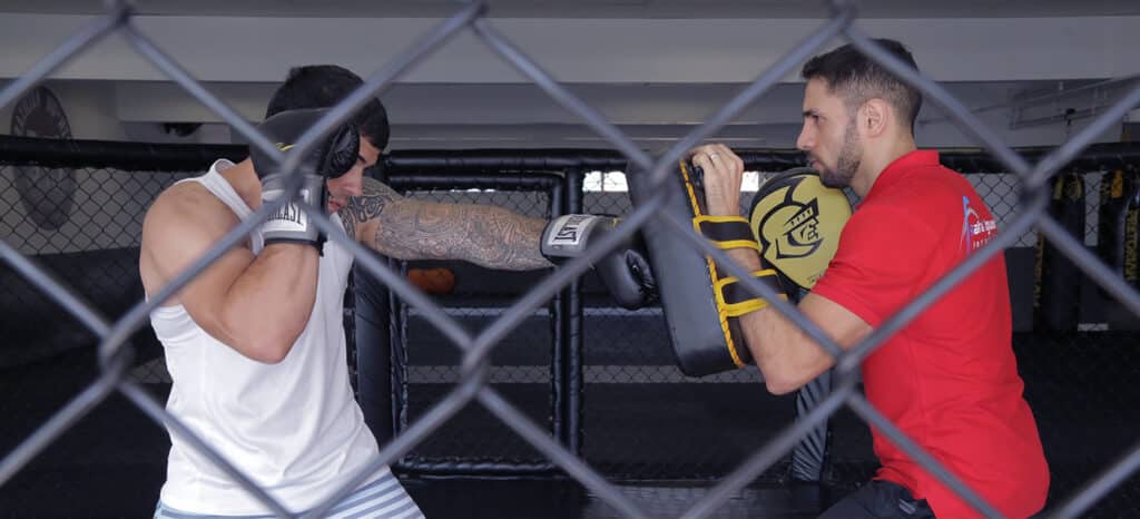 treino mma