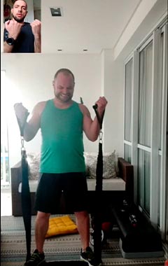 treino personal trainer online