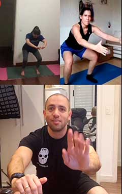treino personal trainer online por videochamada
