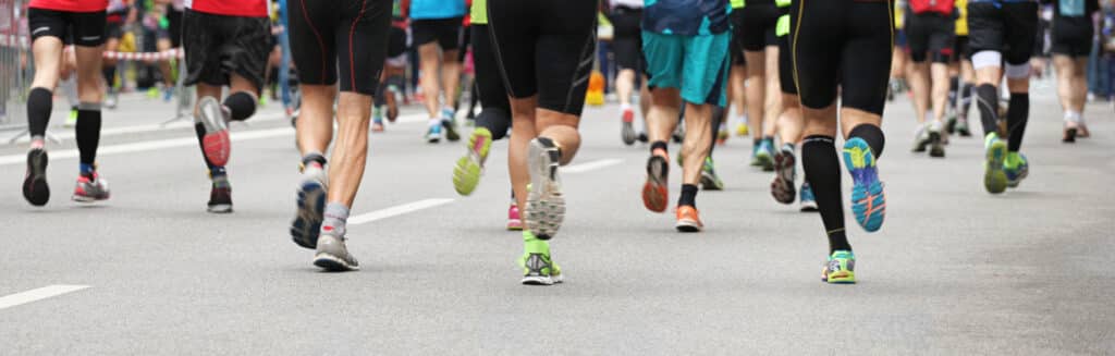 Marathon Läufer
