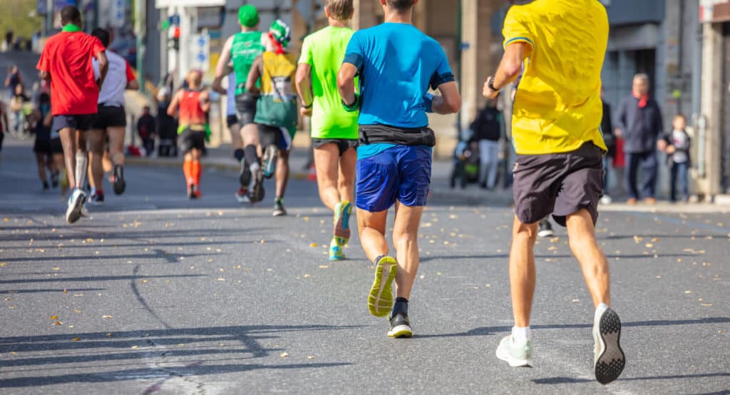 corrida de rua