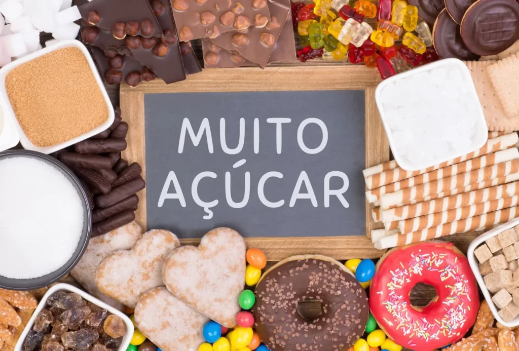 muitos doces texto sobre prevenção do diabetes tipo 2