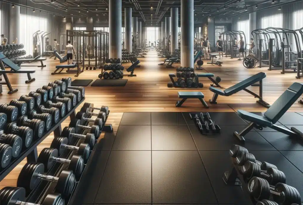 treino de força academia musculação