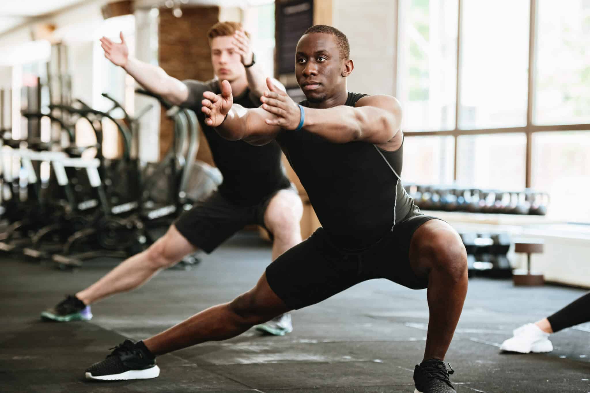 treino para iniciantes na academia aquecimento
