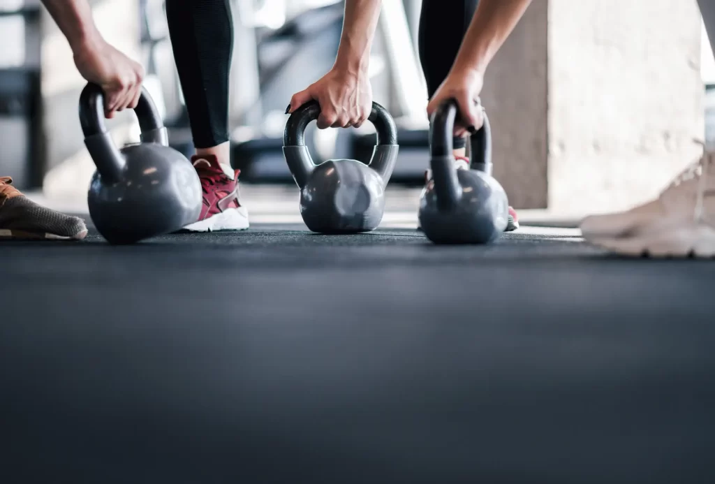 crossfit kettlebells