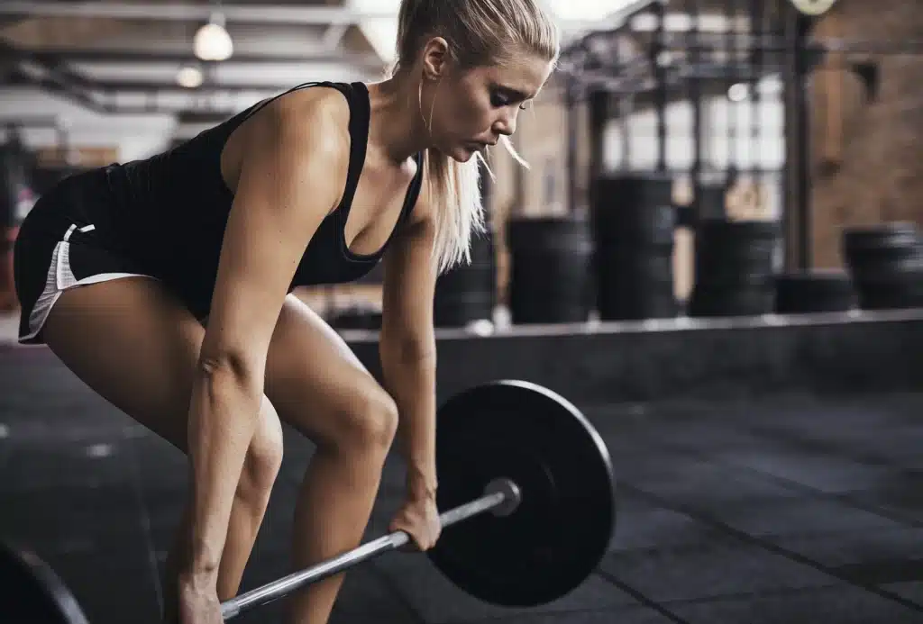 deadlift treino para isquiotibiais posterior da coxa