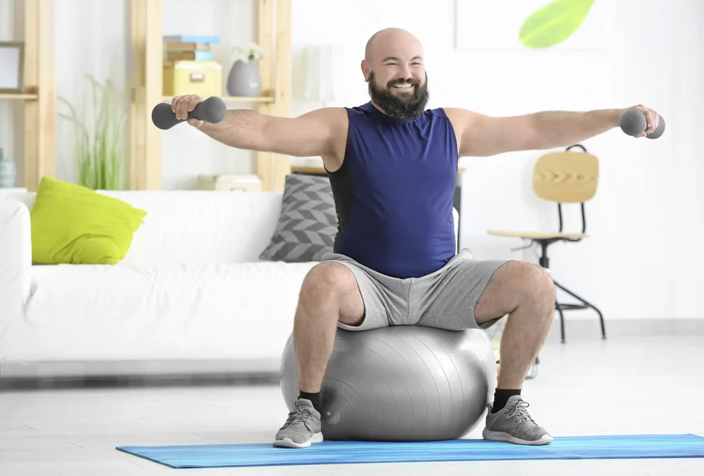 exercícios combatendo a obesidade