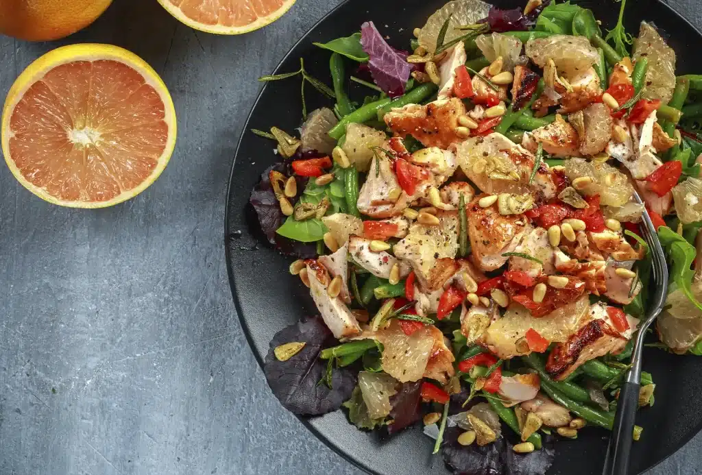 frango jantares leves e proteicos