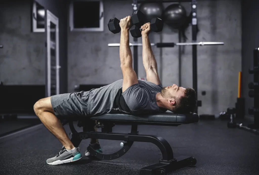 o que é musculação crucifixo