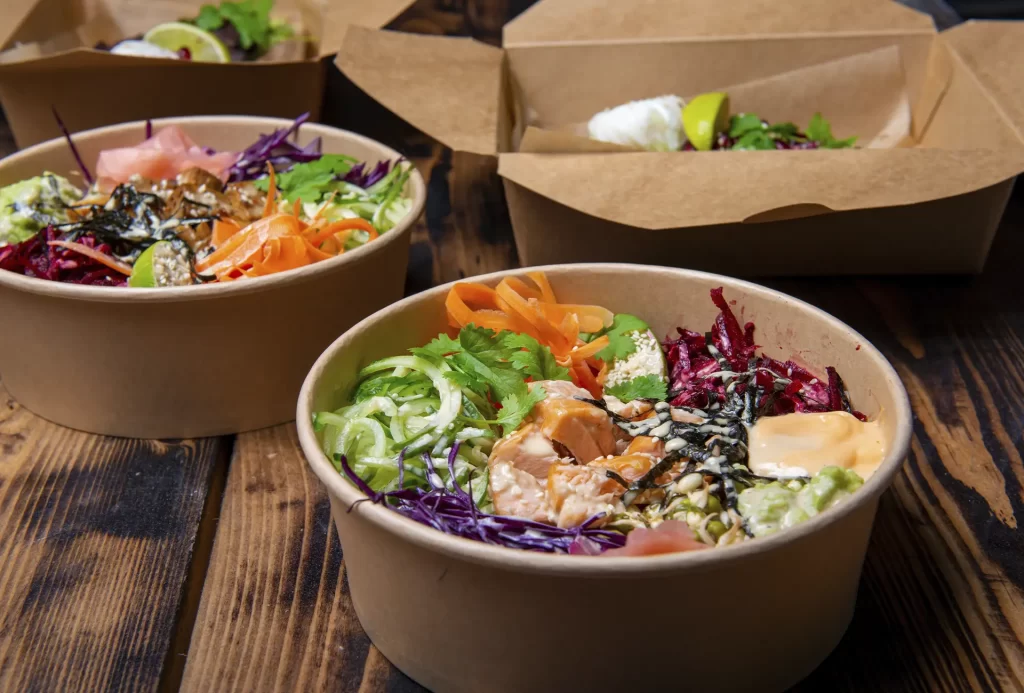 poke de salmão dieta fitness
