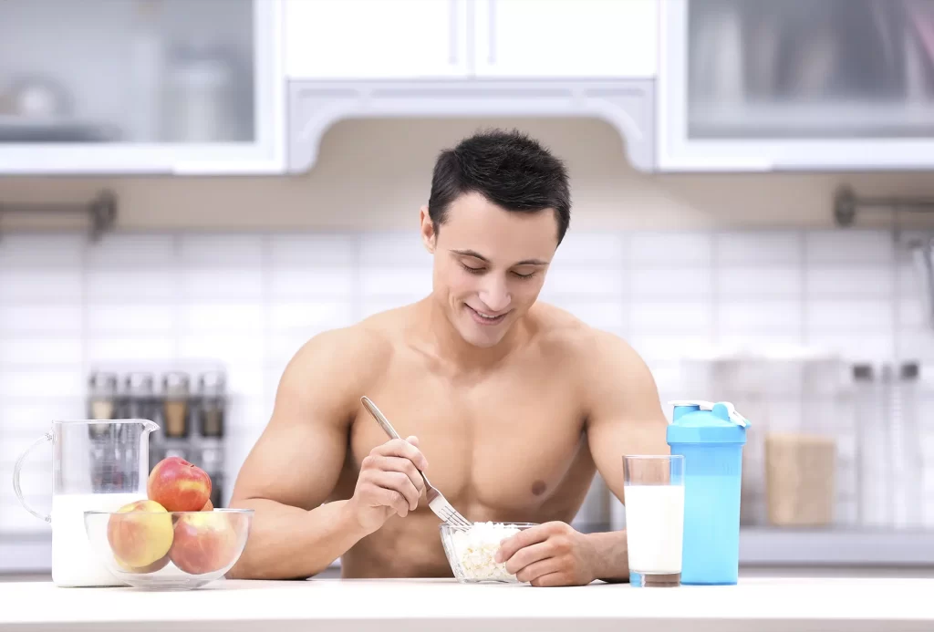 Alimentação para Hipertrofia atleta lanche