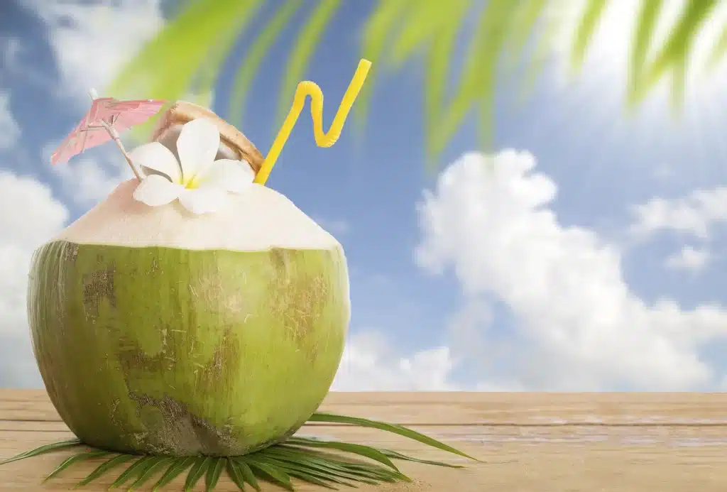 água de coco