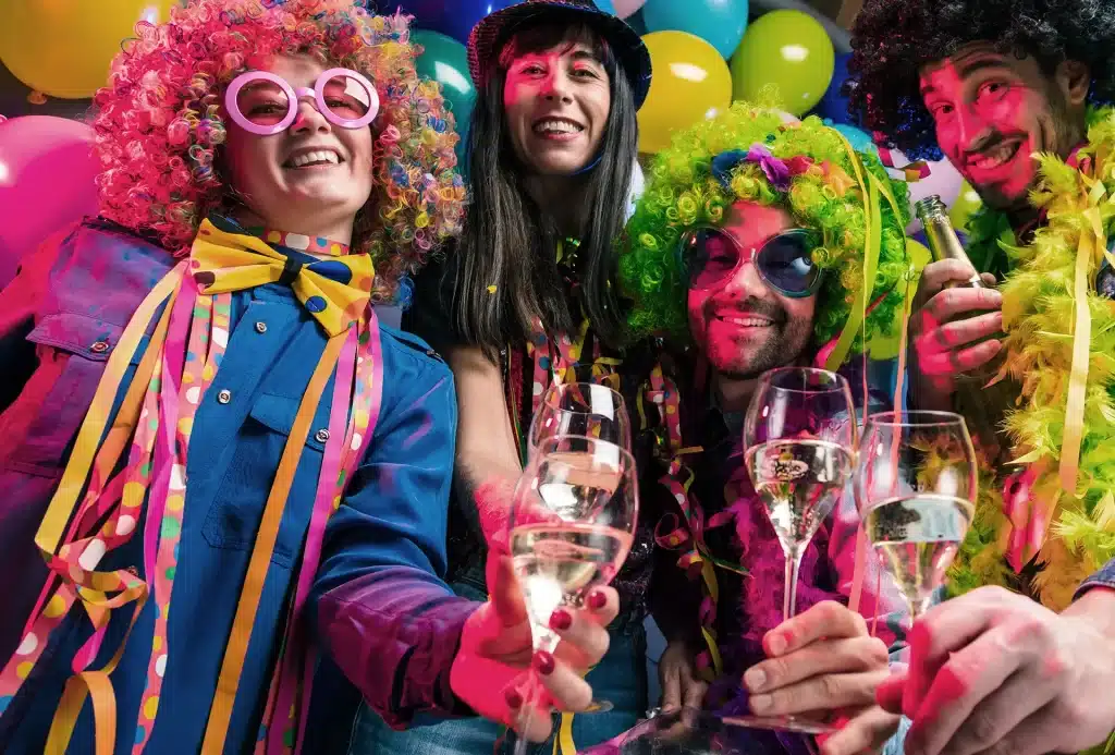 bebidas festa carnaval