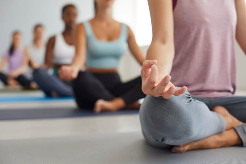meditação em grupo