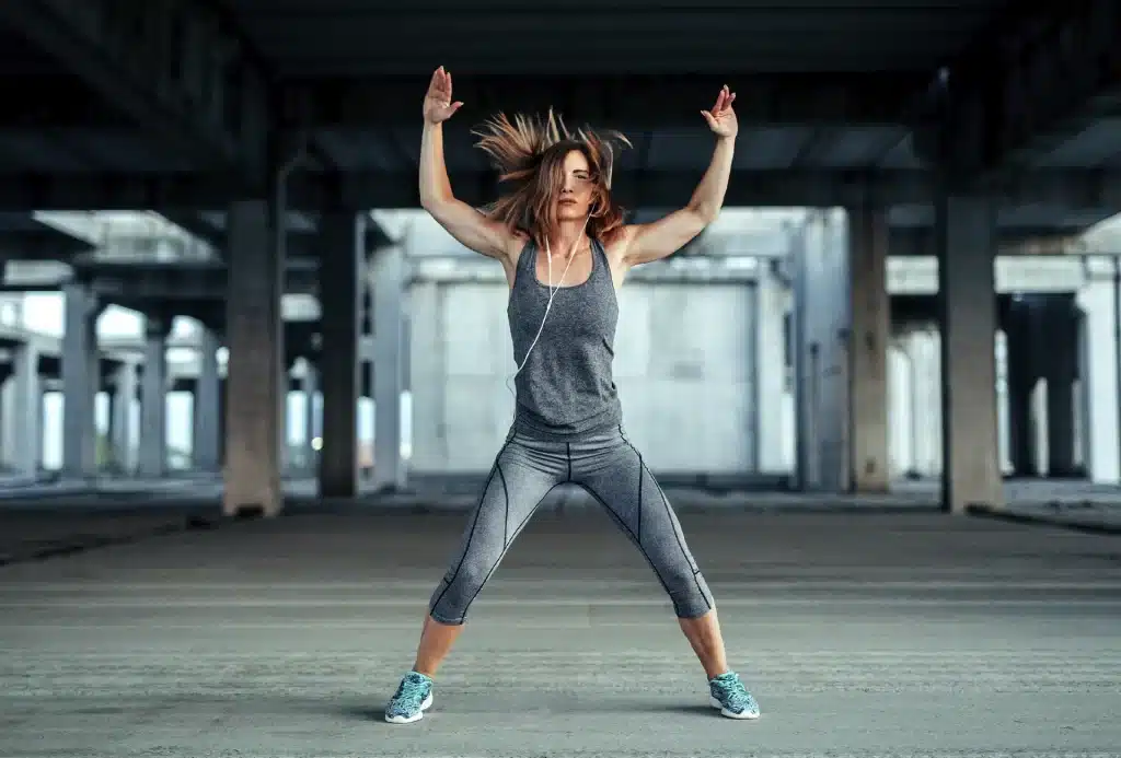 polichinelo jumping jacks