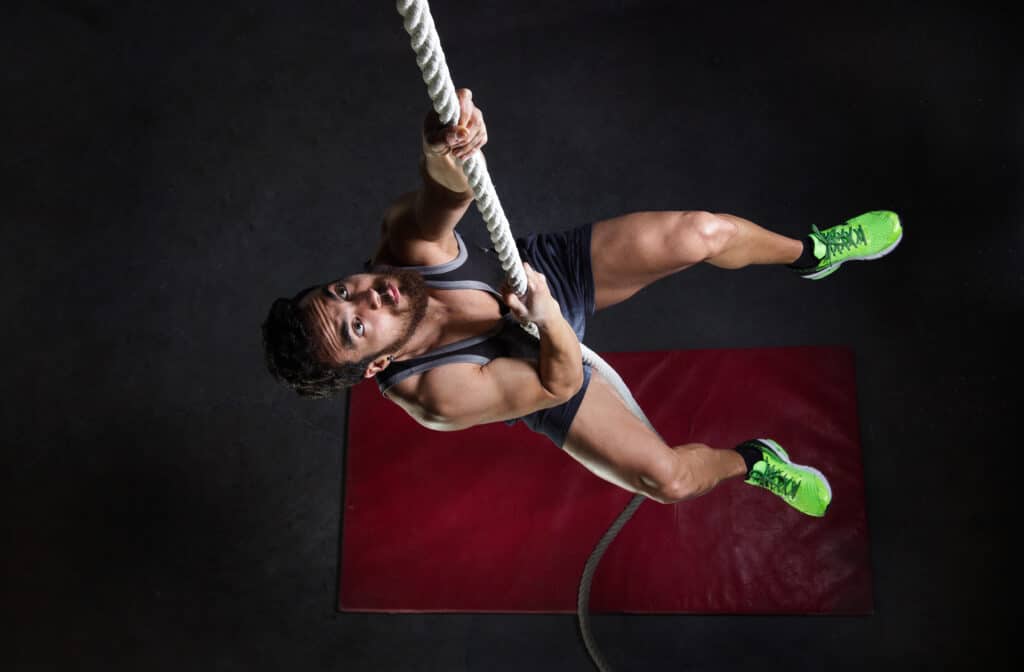 rope climb crossfit