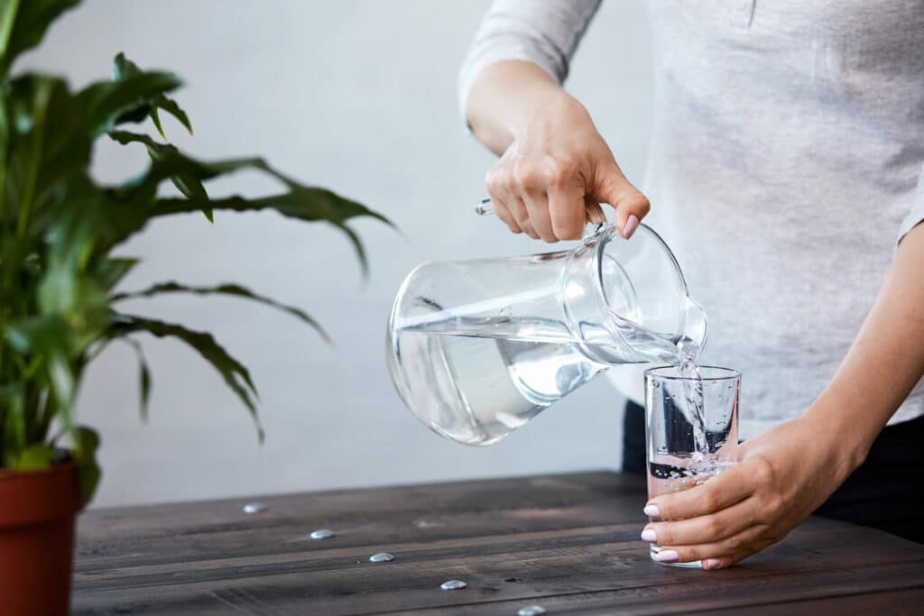 agua hidratação