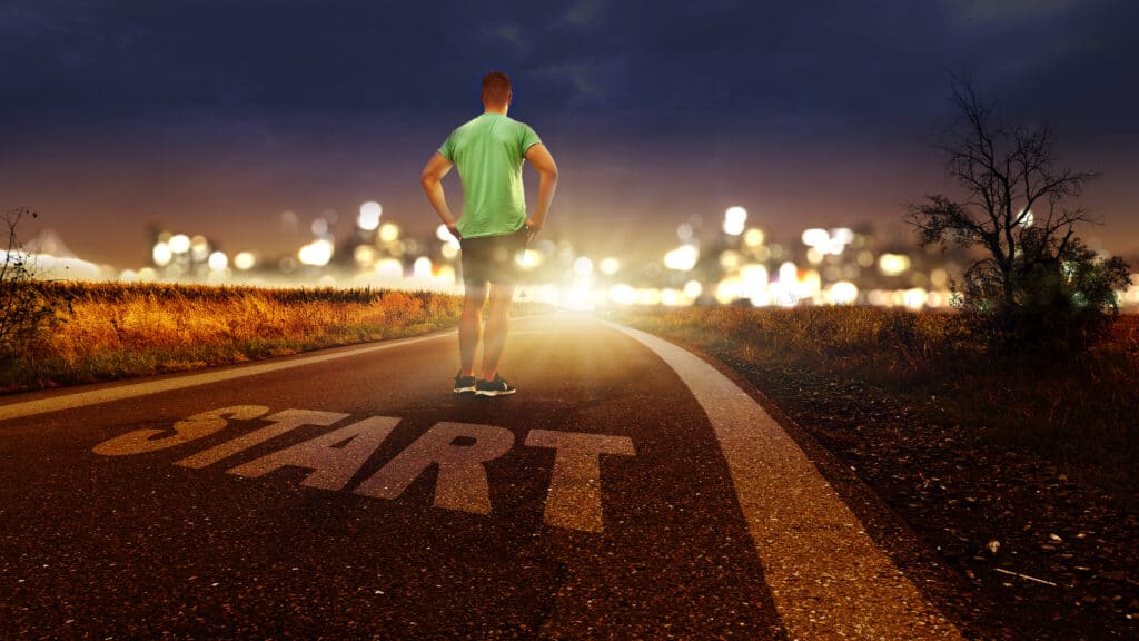 começo treino para correr maratona