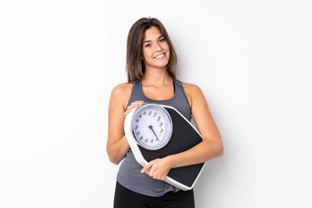 garota com balança
