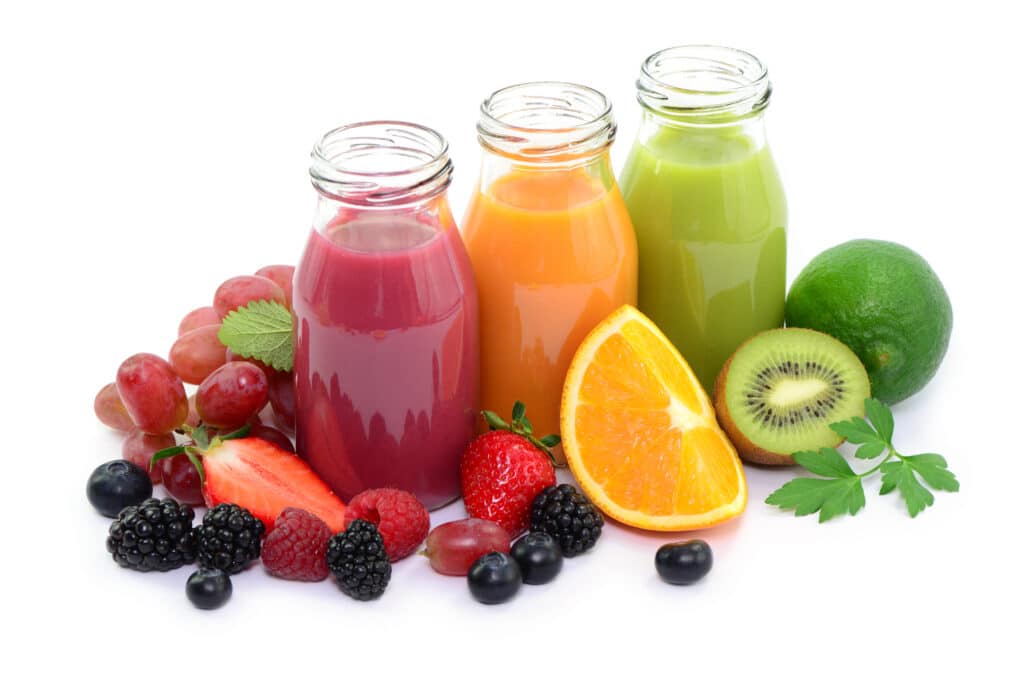 sucos fitness frutas