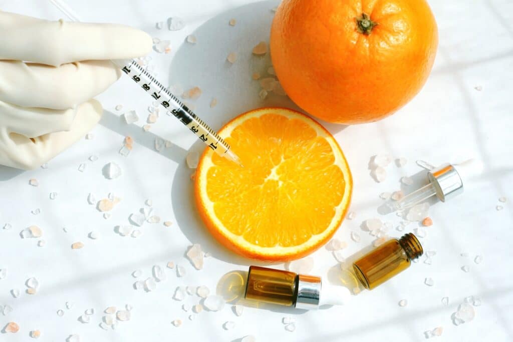 vitamina c antioxidantes seringa