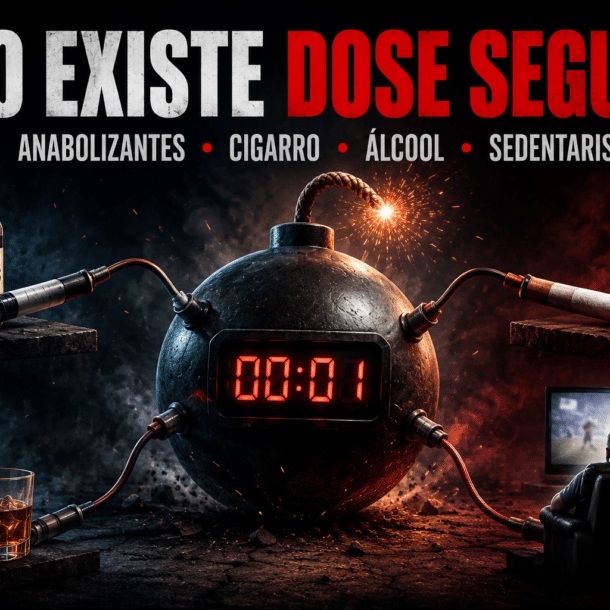 anabolizante álcool sedentarismo cigarro